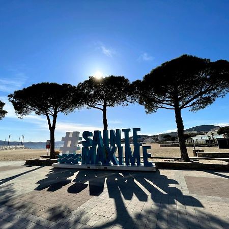 Appartement Sainte-Maxime, Plage De La Nartelle Екстериор снимка