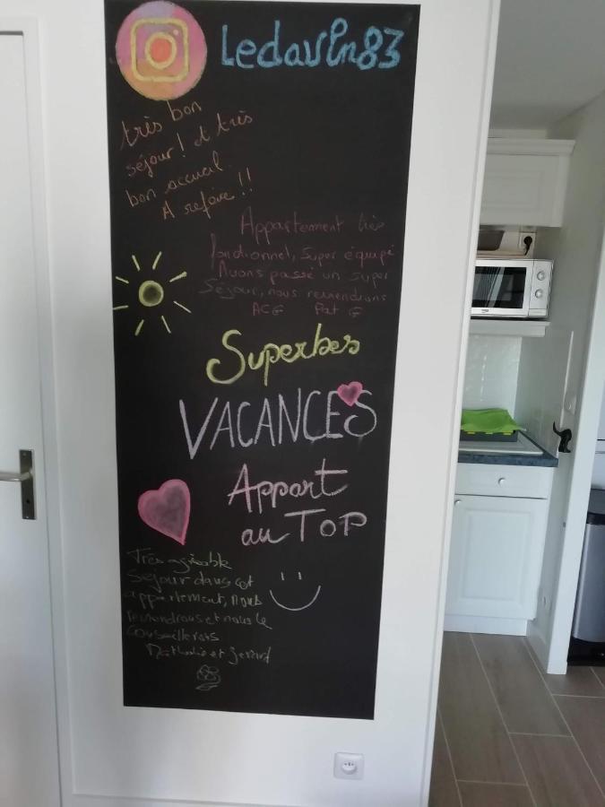 Appartement Sainte-Maxime, Plage De La Nartelle Екстериор снимка